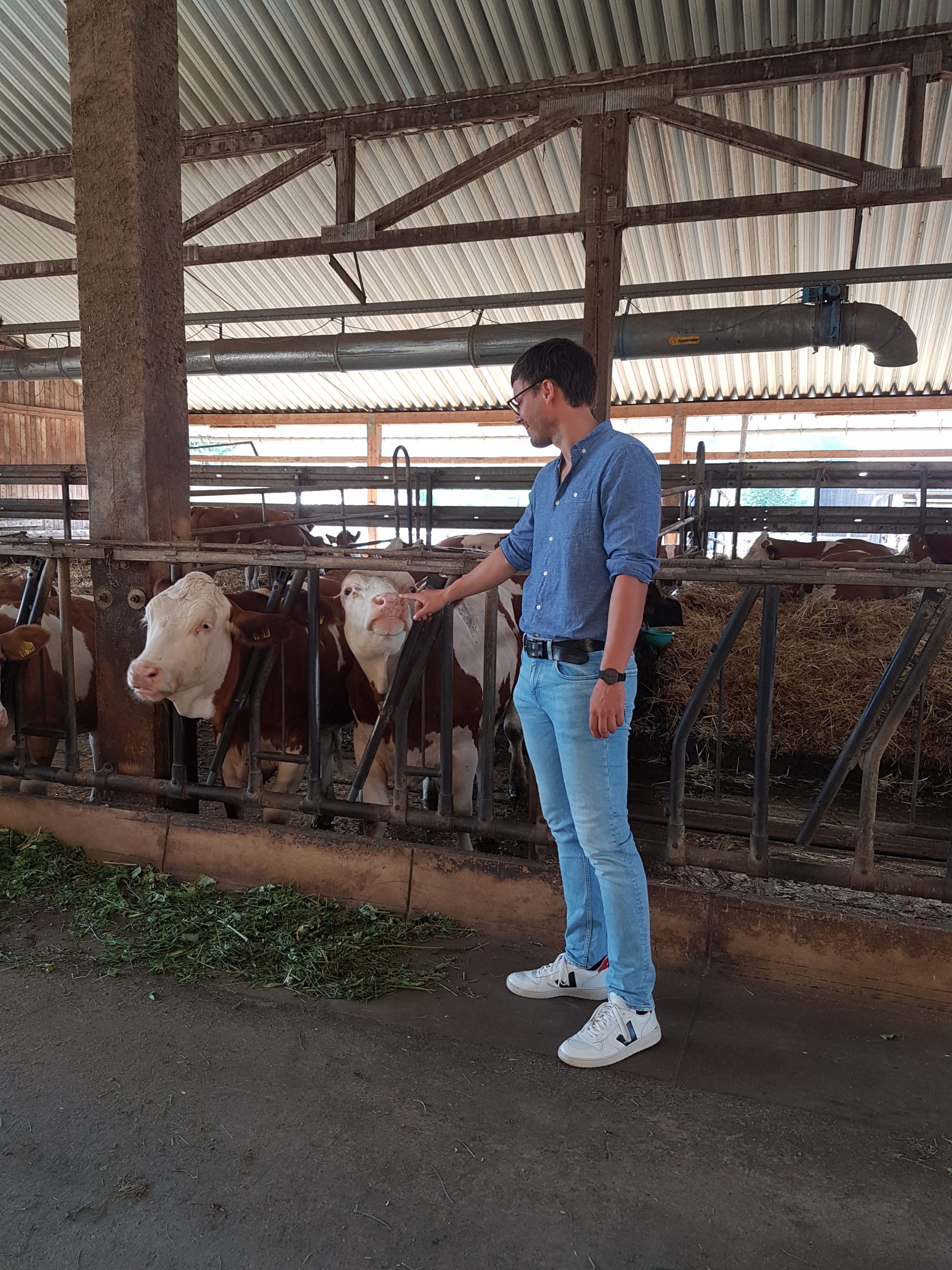 Vor Ort: Bauernhof, Spielplatz, Gewerbe