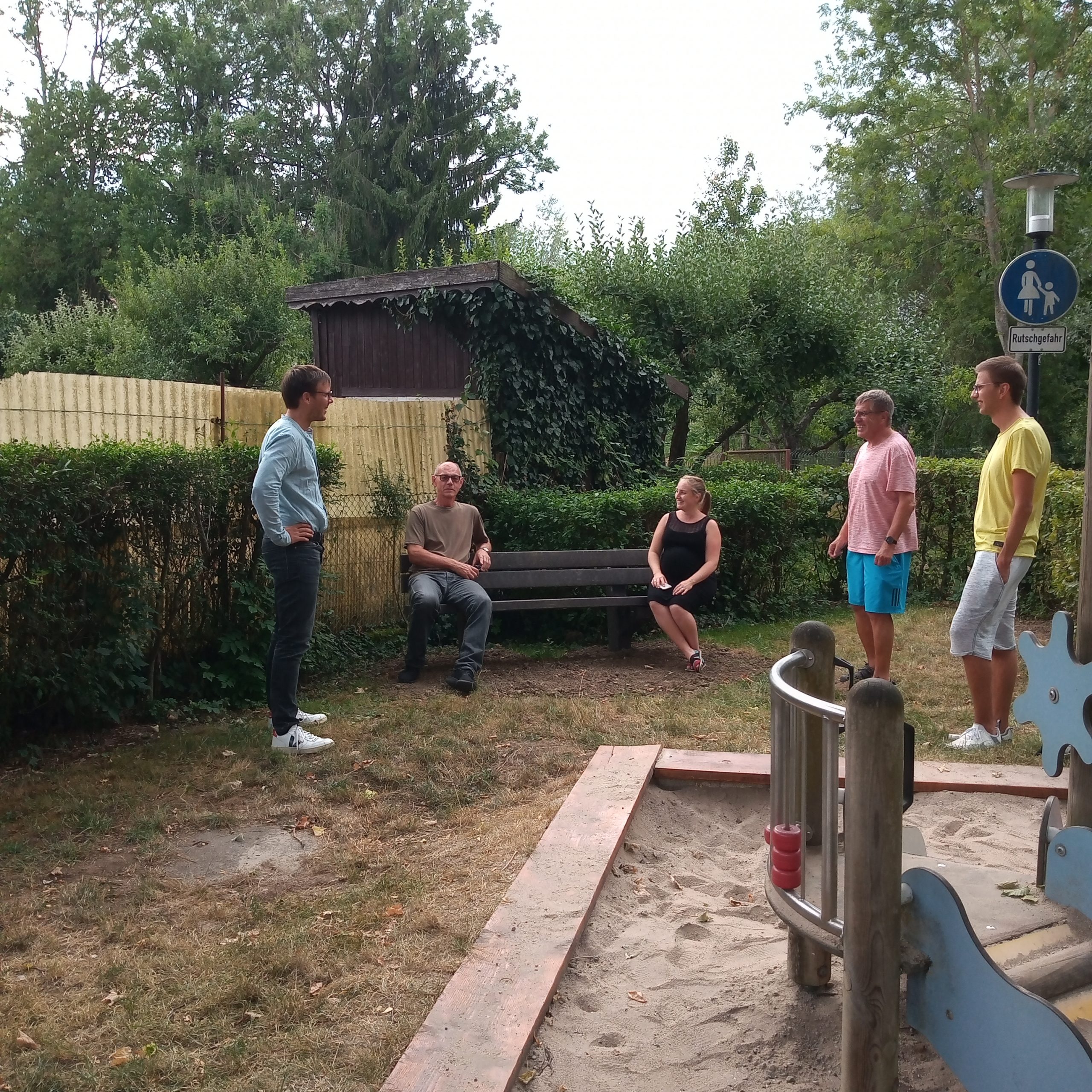 Endspurt: Spielplätze, Markt, Tafel